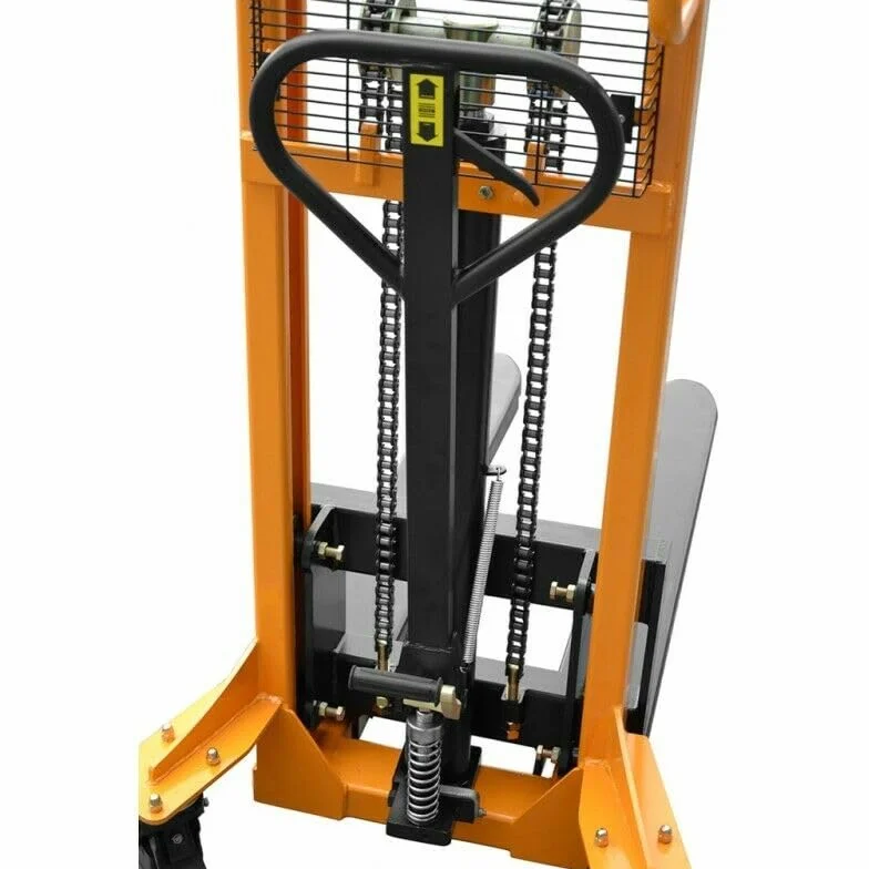 WRHS2016 - Apilador de mástil con horquillas ajustables, 1600 mm, 2000 kg