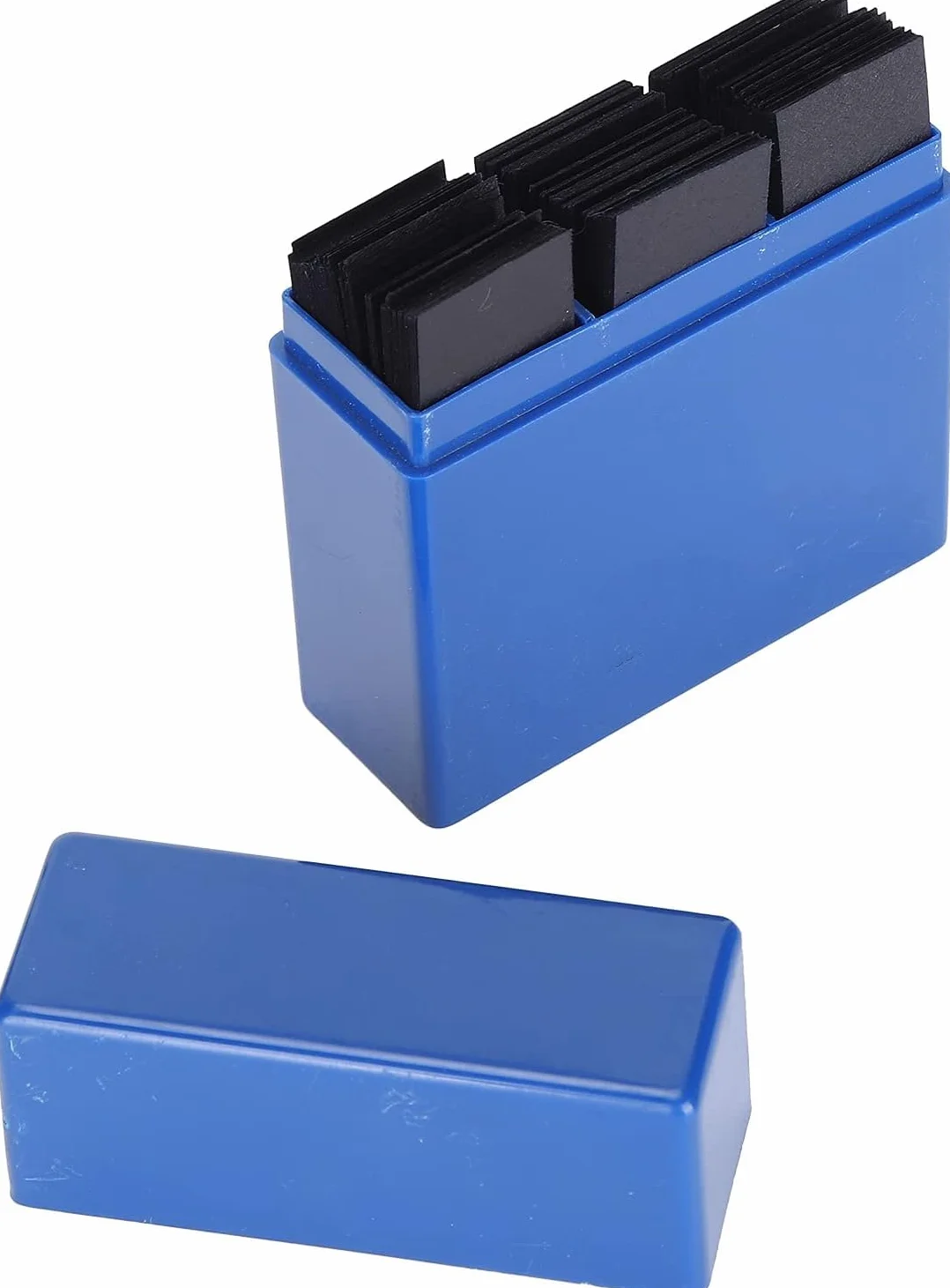 Papel articulado dental 300 hojas, dispensador plástico, 100 micras, rojo y azul, doble cara