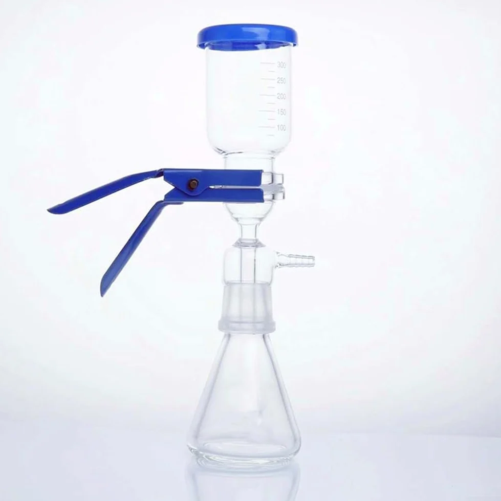equipo del filtro de vacío del laboratorio de 250ml a 1000ml con la base de la arena para el análisis cromatográfico (250ml)