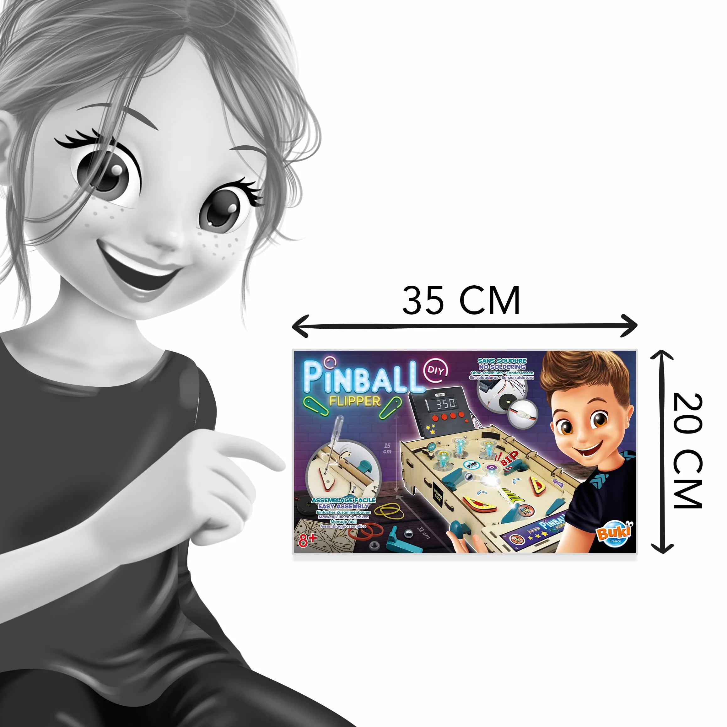 Buki France 2168 Pinball DIY