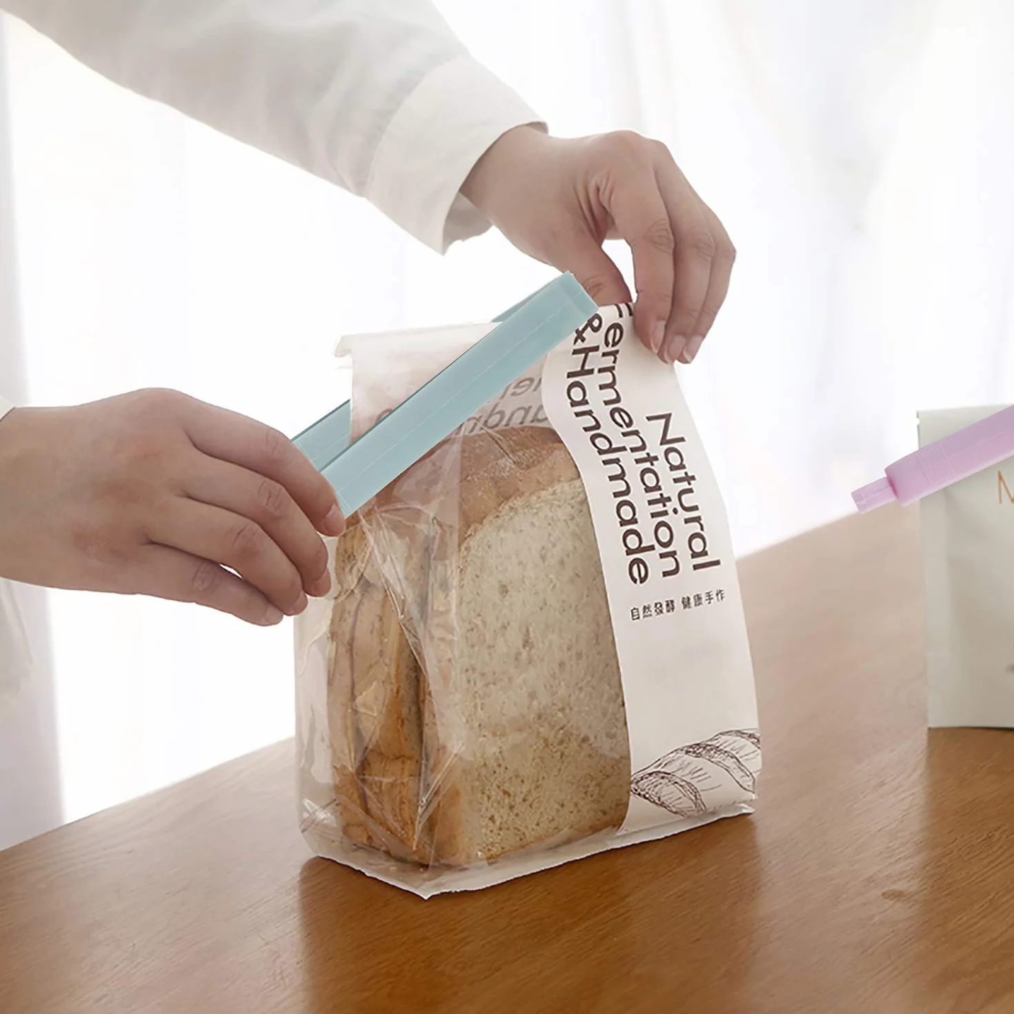 Pinzas de Plástico 36 Unids Clips de Sellado para Alimentos Aperitivos Cocina