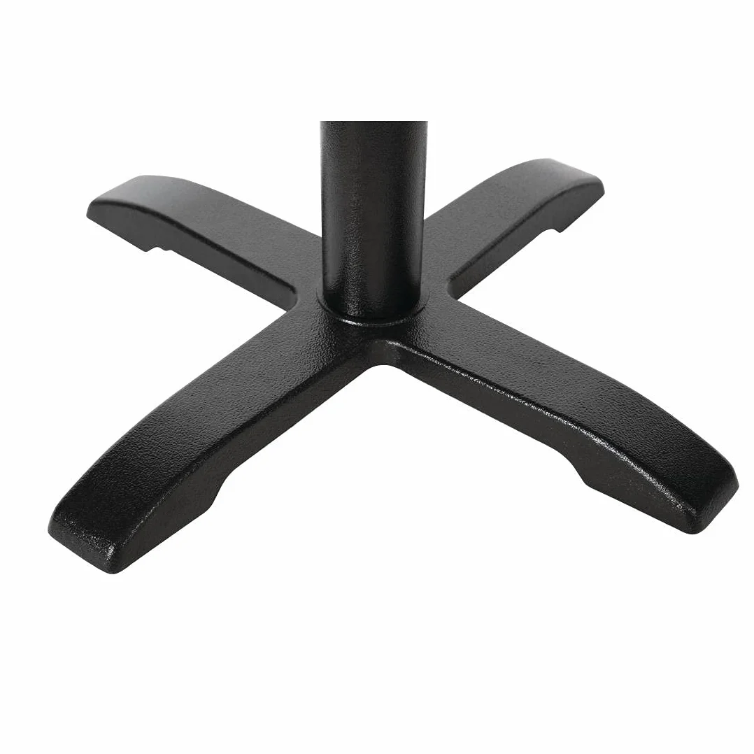 Bolero ce154 hierro fundido mesa pierna Base, negro