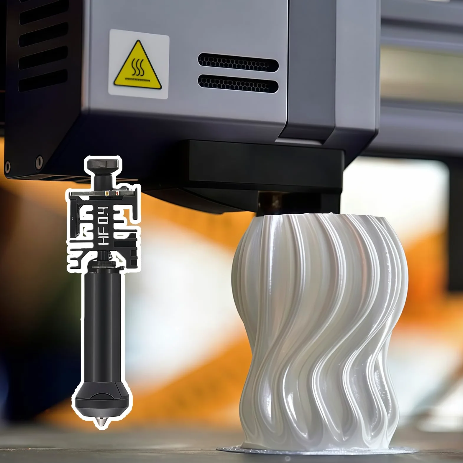 Hotend de Repuesto para Boquilla de Acero endurecido del extrusor H2C con Control de Flujo y fácil instalación