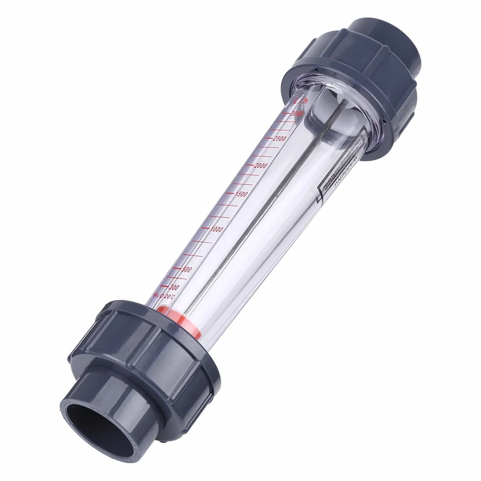 LZS-25 Medidor de caudal rotámetro agua DN25 1" 300-3000L/H ≤0.6Mpa