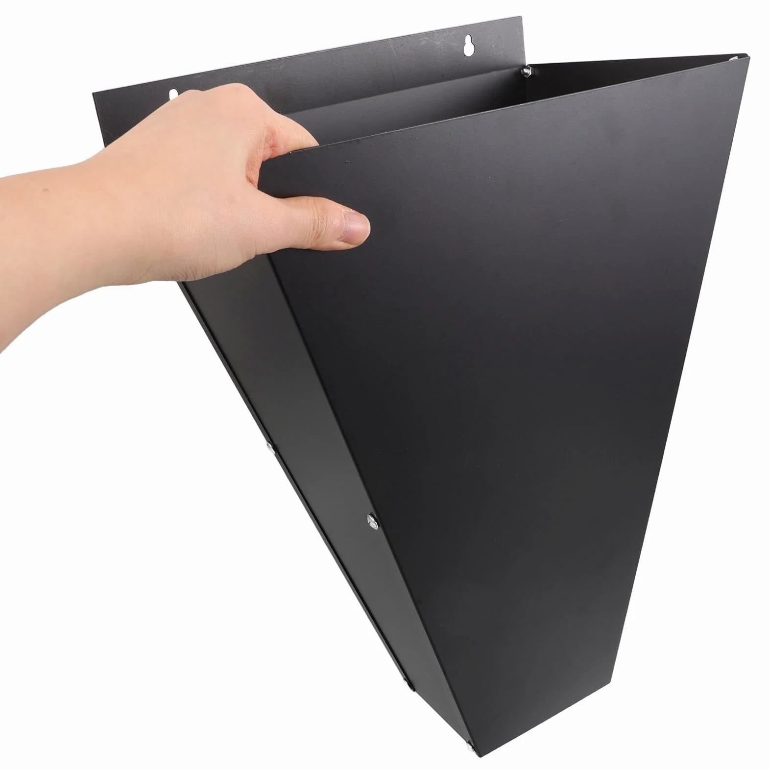 Cono de Sacrificio 2 Piezas Negro de Acero Inoxidable para Aves y Compatible con Procesamiento en Granjas Avícolas