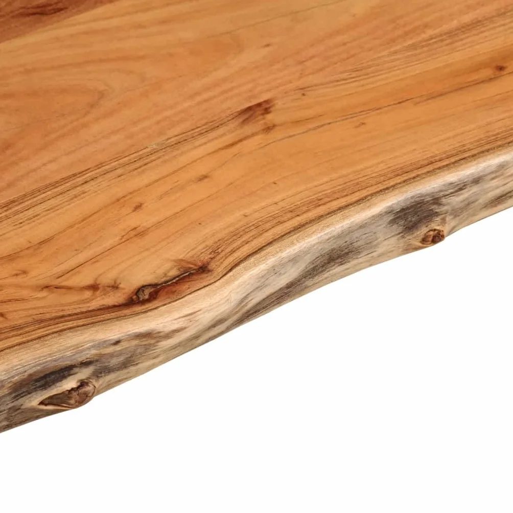 Tablero de Madera Maciza, Tablero de Madera Maciza Multiusos para Mesa de Bricolaje, Encimera de Cocina y Barra (70x60cm)