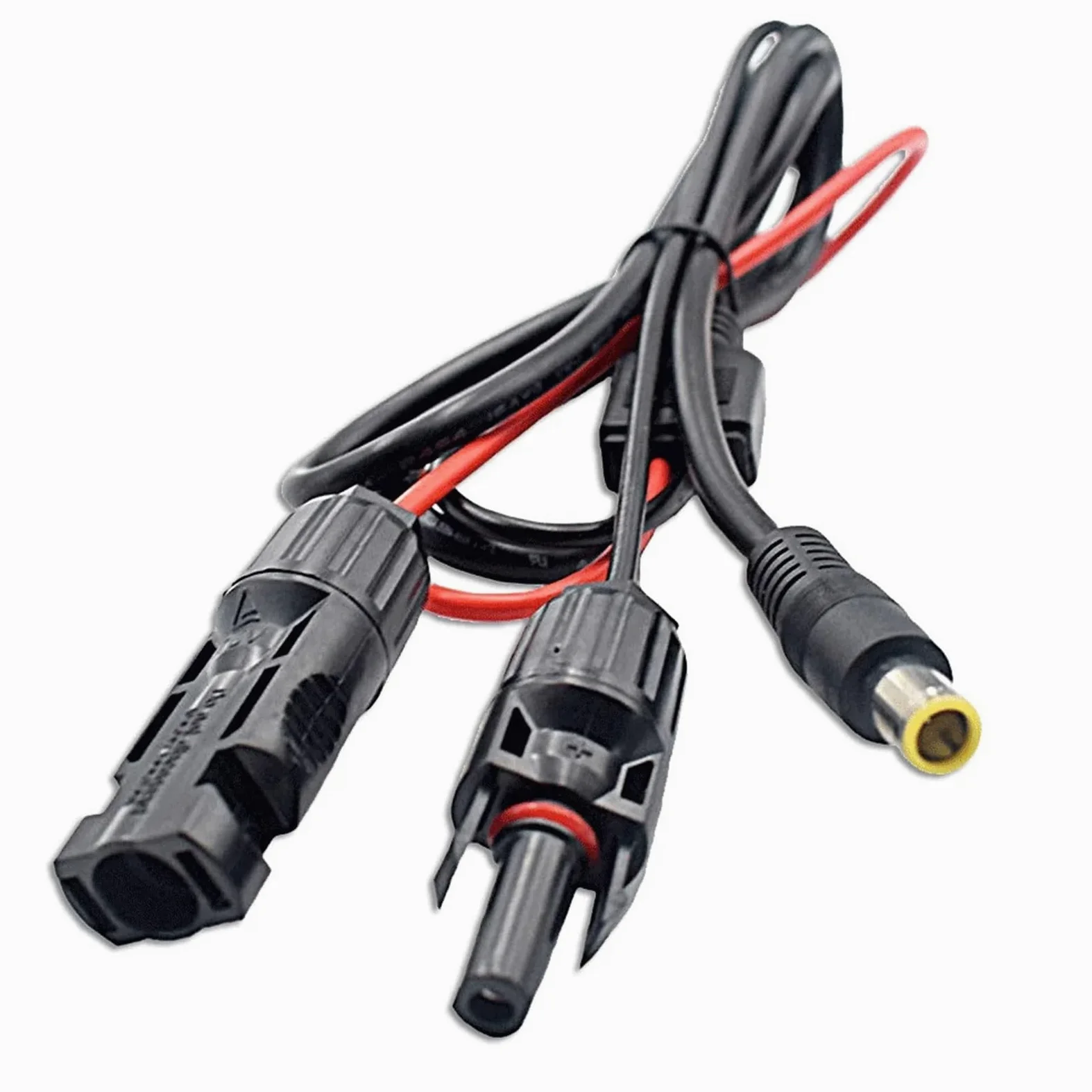 DC7909 DC8.0 Enchufe a conector solar Mc-4 Conversión Células Solares Almacenamiento de Energía Cableado de Batería Cables de Sistema Solar Fotovoltaico (1 PCS DC8 a Mc4)