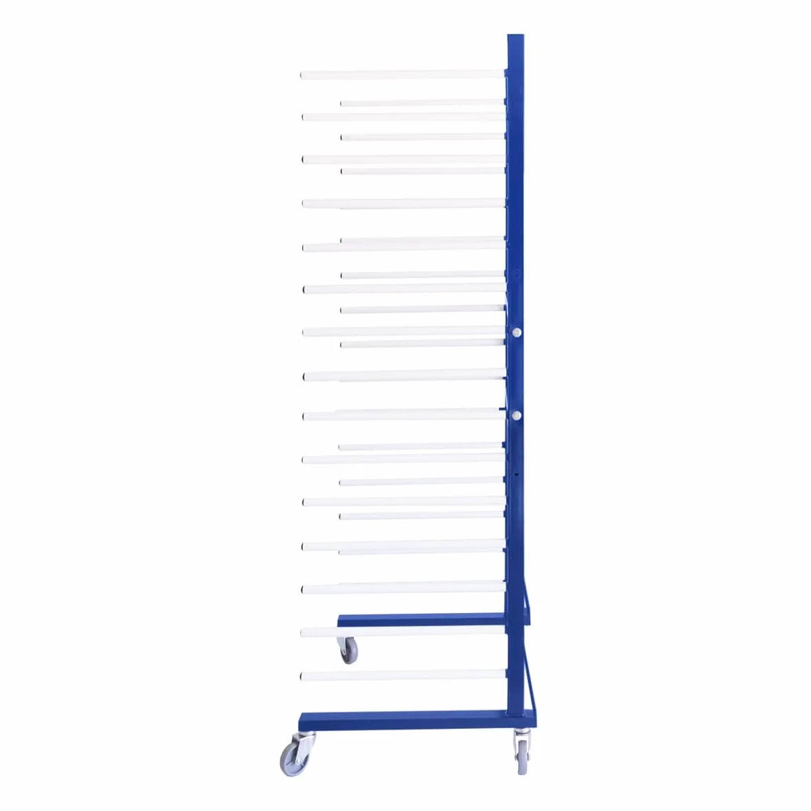 Carro Móvil Acoplable de Secado de Pintura | 15 Niveles | 375kg de Capacidad Total (25kg x Nivel) | 182cm Alto x 35/65 Ancho (Ajustable) x 59 (Profundidad) | 4 Ruedas de 360 Grados | Ideal Taller