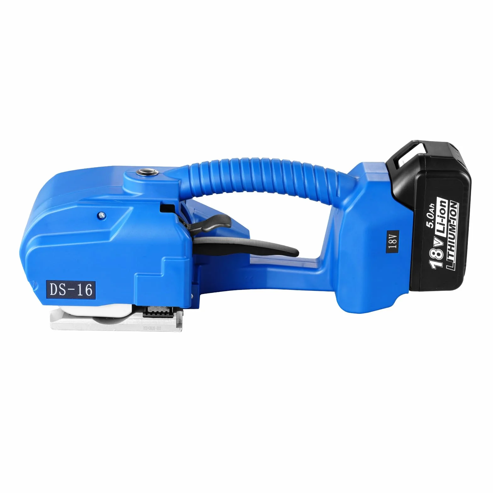 VEVOR Flejadora Eléctrica para Flejes PP PET de 0,89-1,6 cm Herramienta de Flejado Portátil con Pantalla Digital Flejadora Automática a Batería para Cajas de Embalaje de Palets