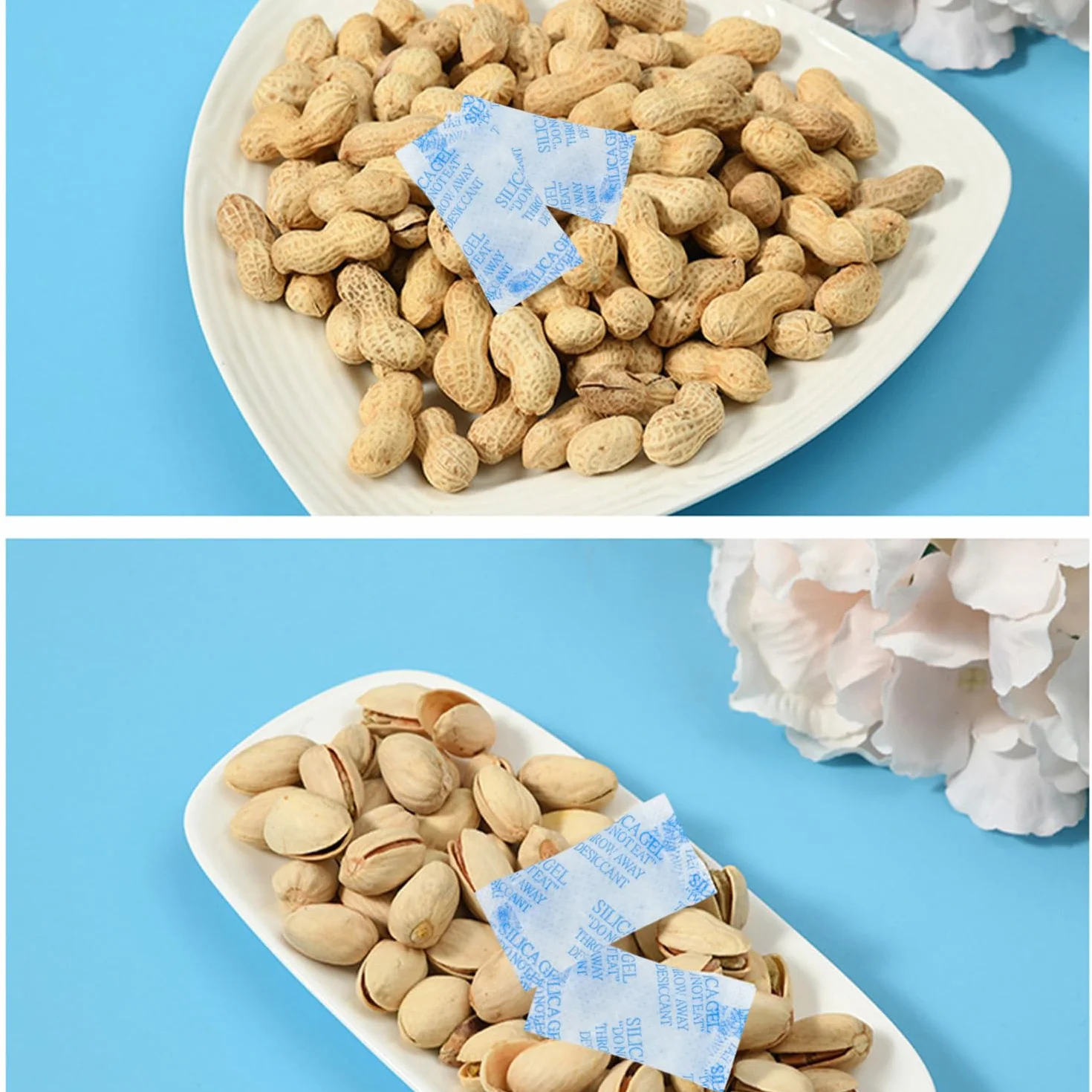 Silica Gel Sachets Desiccant Packets Moisture Absorbing Bags Multipurpose Drying Agent for Camera Lenses Clothing Shoes