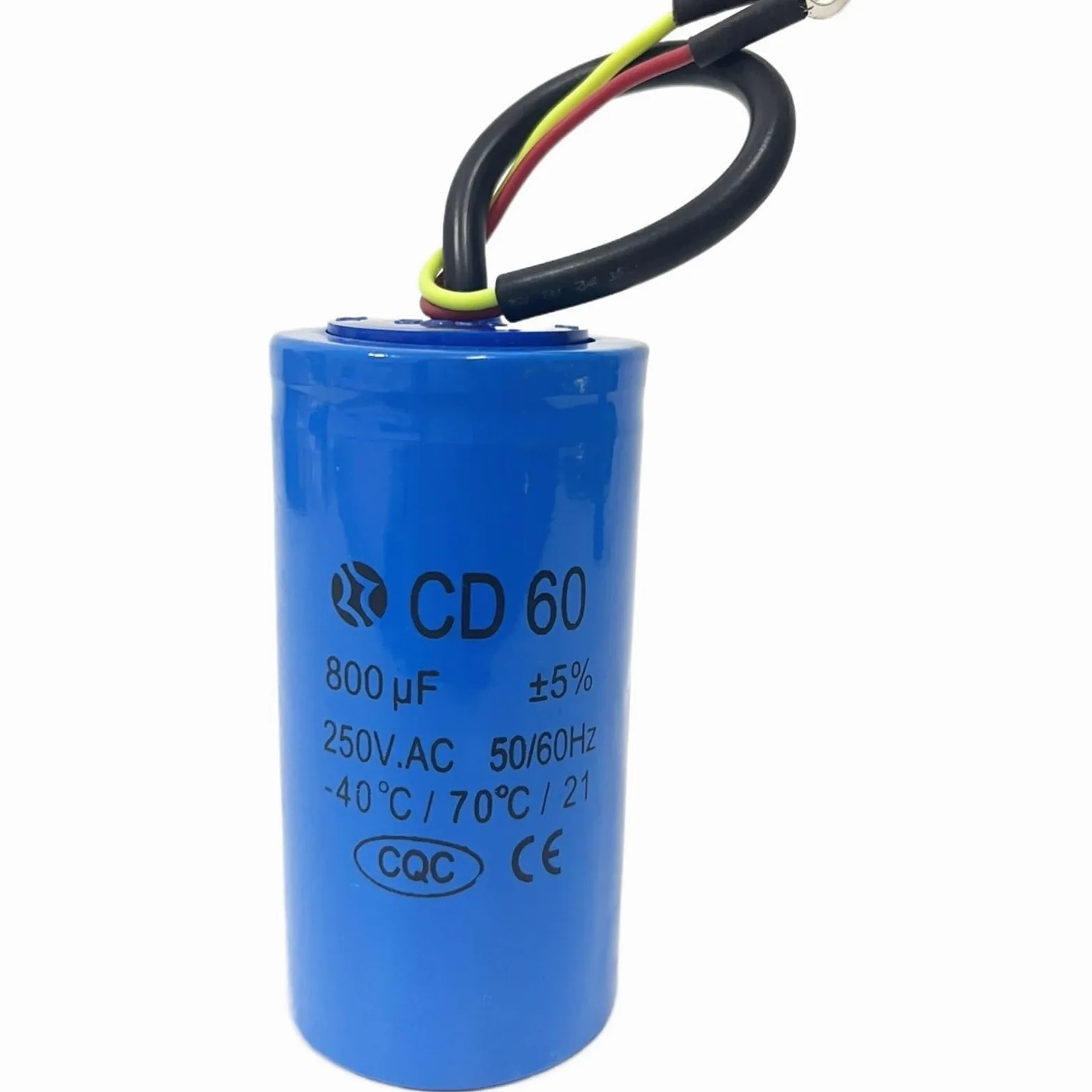 Condensador de arranque CD60 800UF condensadores de arranque de motor eléctrico de alta resistencia
