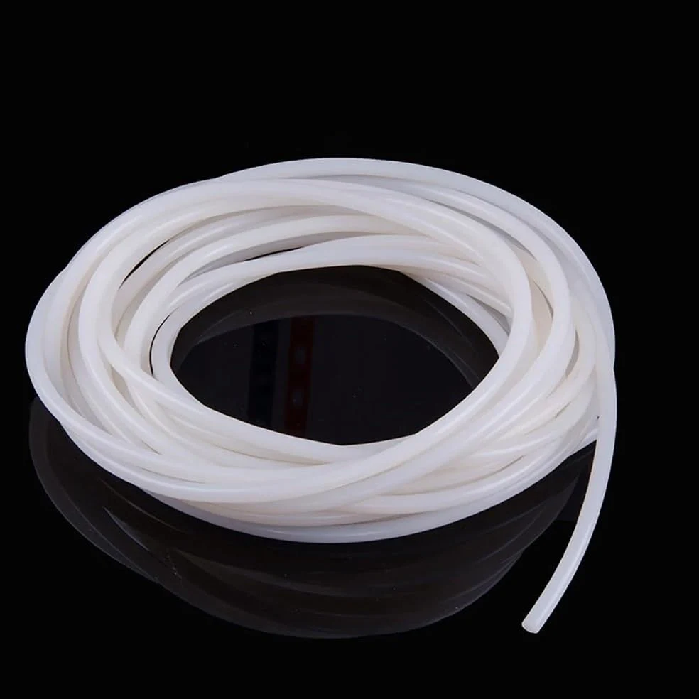 Tiras de sellado de junta de goma blanca con junta tórica de 1 pieza, sello de cable de silicona de alta temperatura for electrodomésticos(2M*20MM)