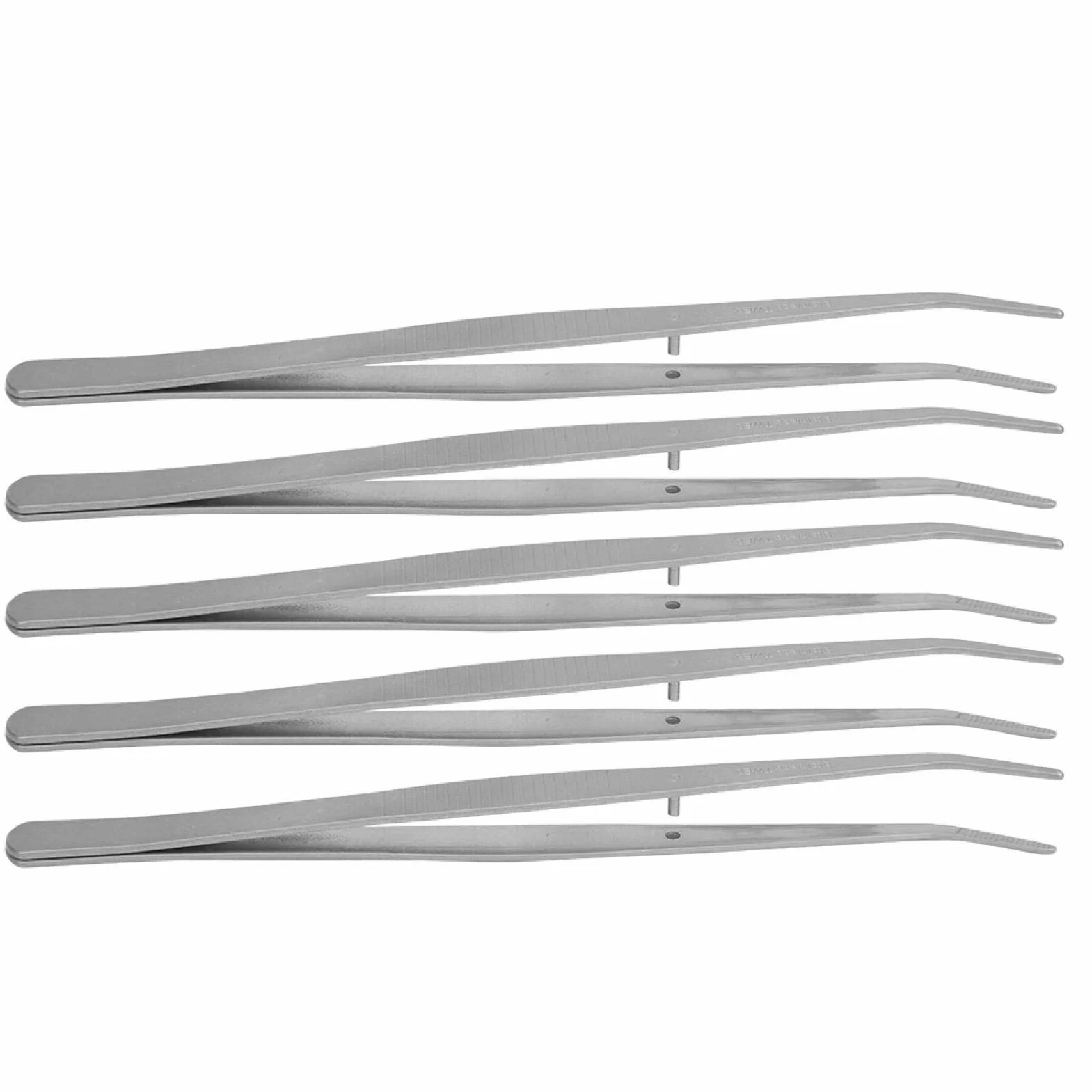 Pinzas Precision Acero Inoxidable 5 Piezas Pinza Curva Quirurgicas Profesional