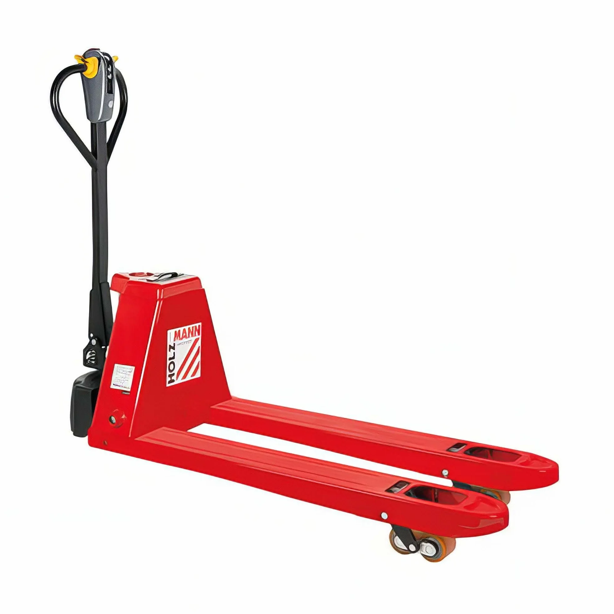 Holzmann - Transpaleta eléctrica (1500 kg, 750 W/500 W, 10 Ah, 48 V, Li-Ión)