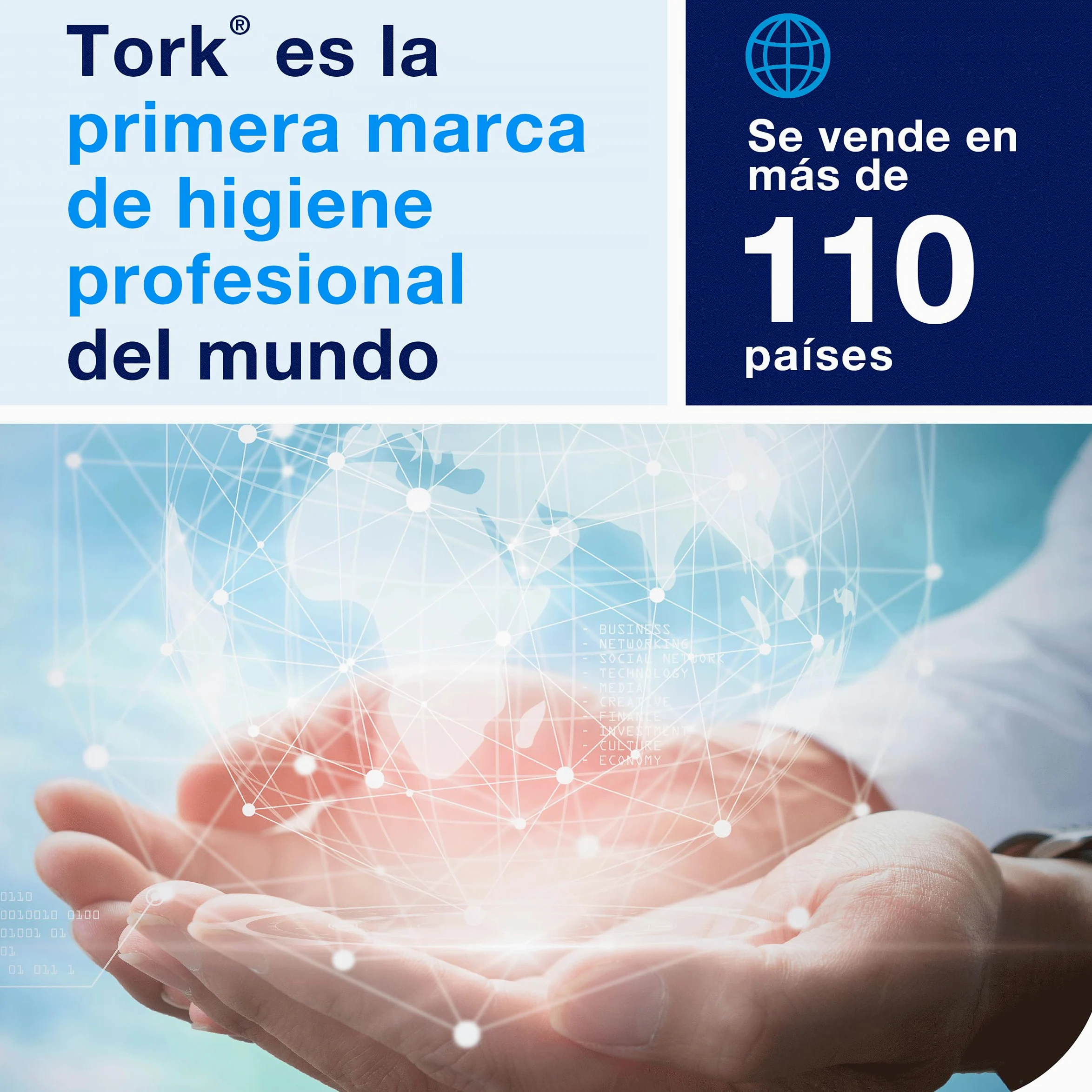 Tork 100278 Toallas de mano de papel extra suaves Tork Advanced / Toallas premium plegadas en V, compatibles con el sistema H3, blanco radiante