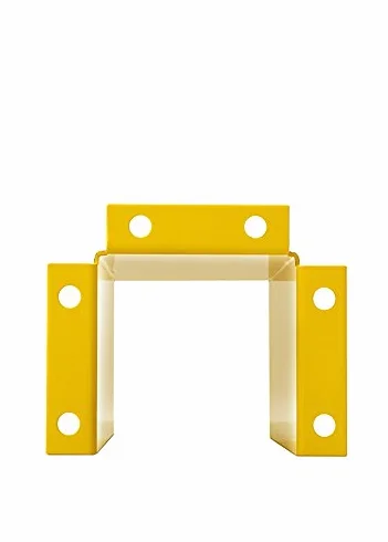Protección de rodapié Forma de U 400 – 6 mm paragolpes esquina Ramm esquina estante – Estantería para esquina deceleración Protección prall Estantería esquina