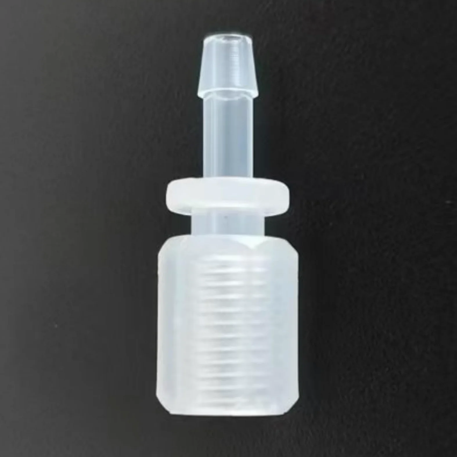 1/4-28UNF macho roscado a accesorios de púas – Conector de manguera de PP duradero for laboratorio, paquete de 25(3.2mm 1/8inch Female Thread)