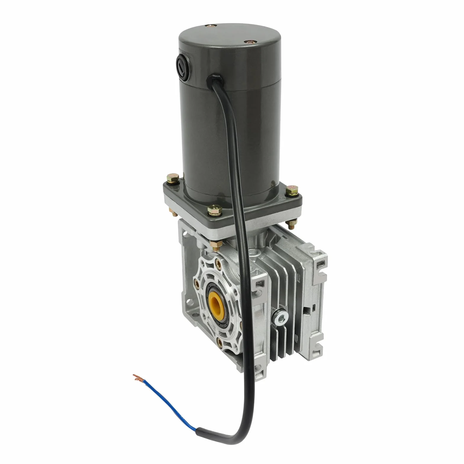 Motor de engranaje helicoidal de 12 V CC, 120 W, 1800 rpm, con función de autobloqueo, motor autobloqueante de alta torsión para barbacoas automáticas/mezcladores/puertas/ventanas