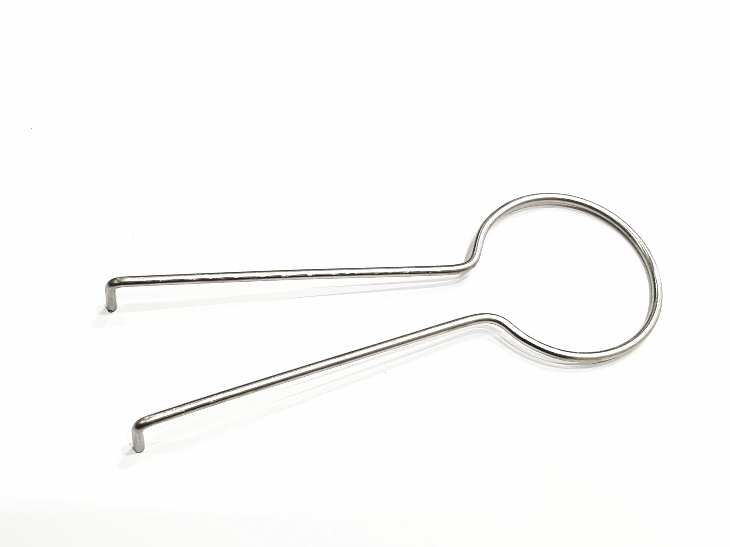 McKissock Marcador de pecho 38 mm acero inoxidable patrón ojo de cerradura