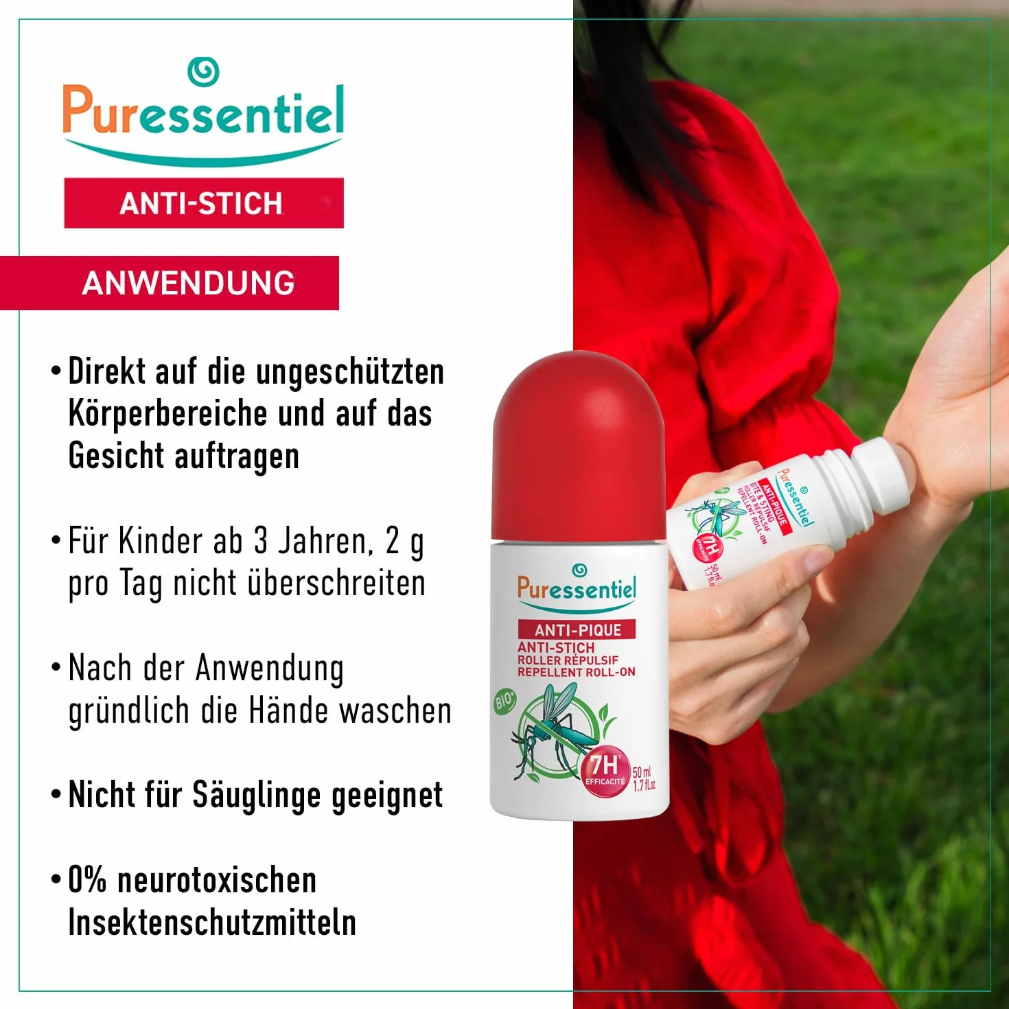 ROLLER ANTI-PIC ADULT 50ml PURESSENTIEL