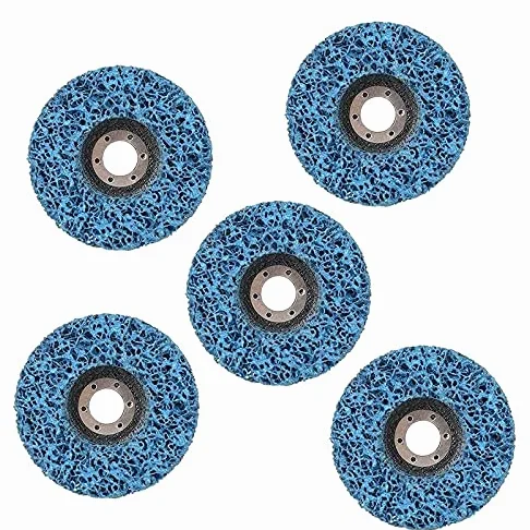 Muela abrasiva, copa de diamante, 5 piezas de 125 mm de diámetro, disco abrasivo for amoladora angular, herramientas for quitar amoladora de óxido de pintura