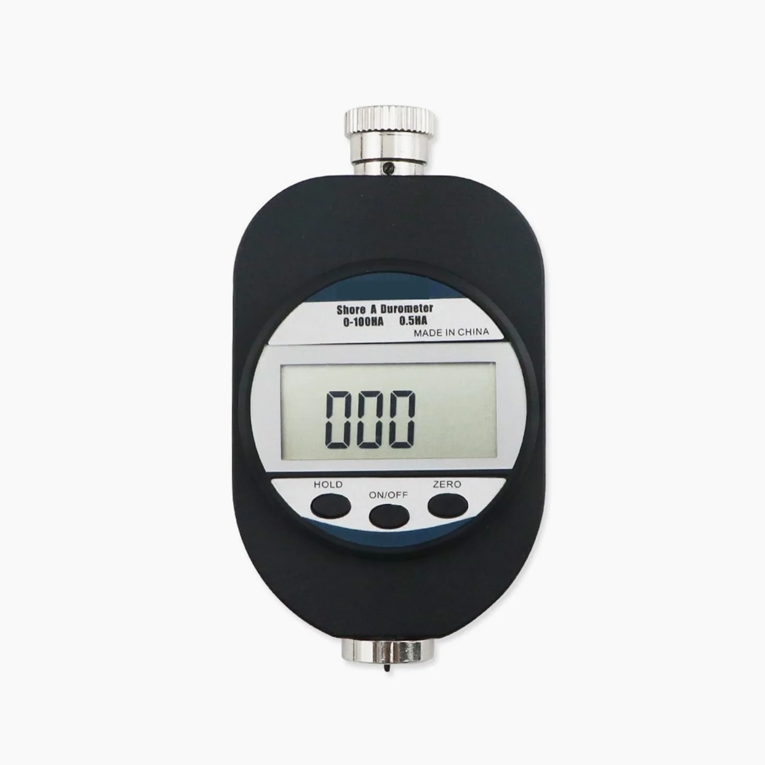 probador de dureza, 0~100HA neumático de goma orilla A durómetro dureza medidor Digital probador LCD grande