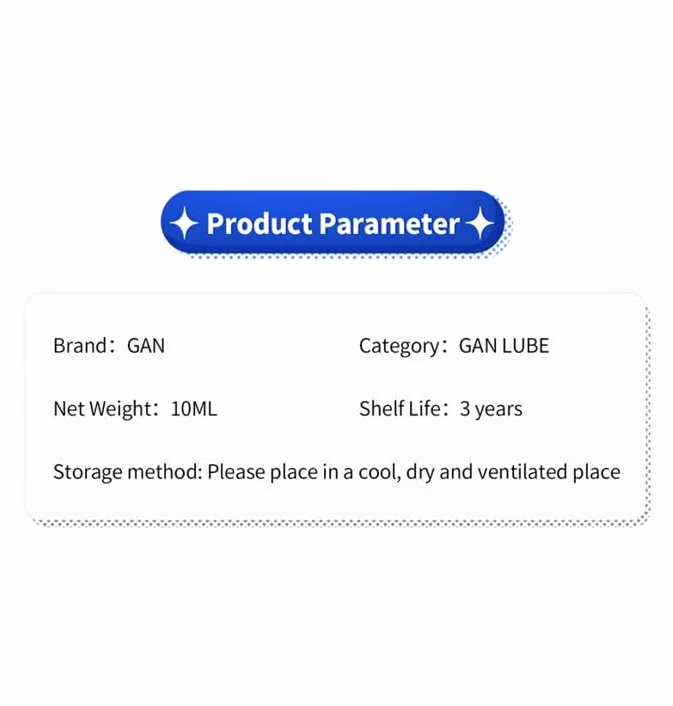 Gan Aceite No. 1 Mantenimiento
