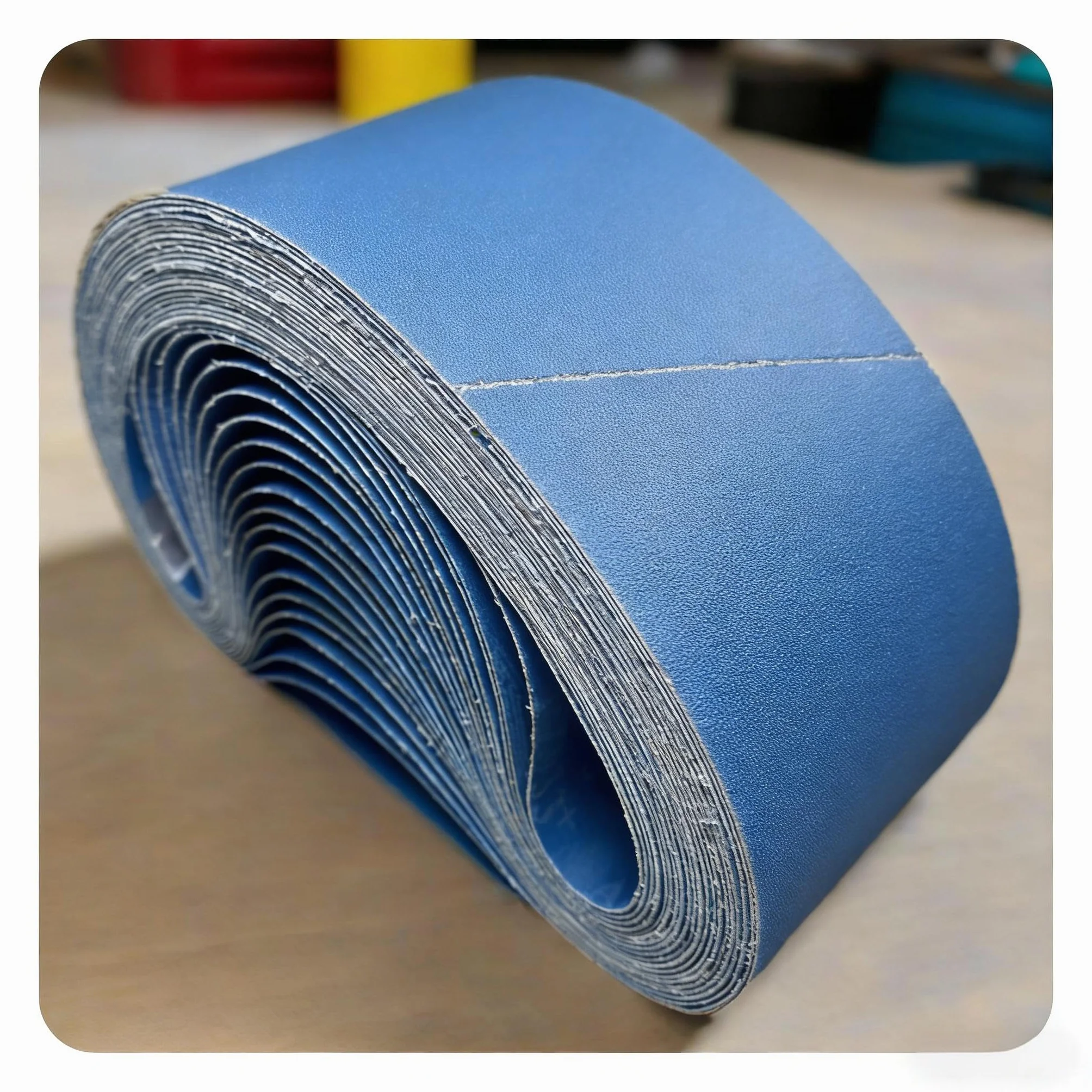 Bandas de Lija 75x533 mm Grano 240 para Lijadora de Banda, Pulido Madera y Metal