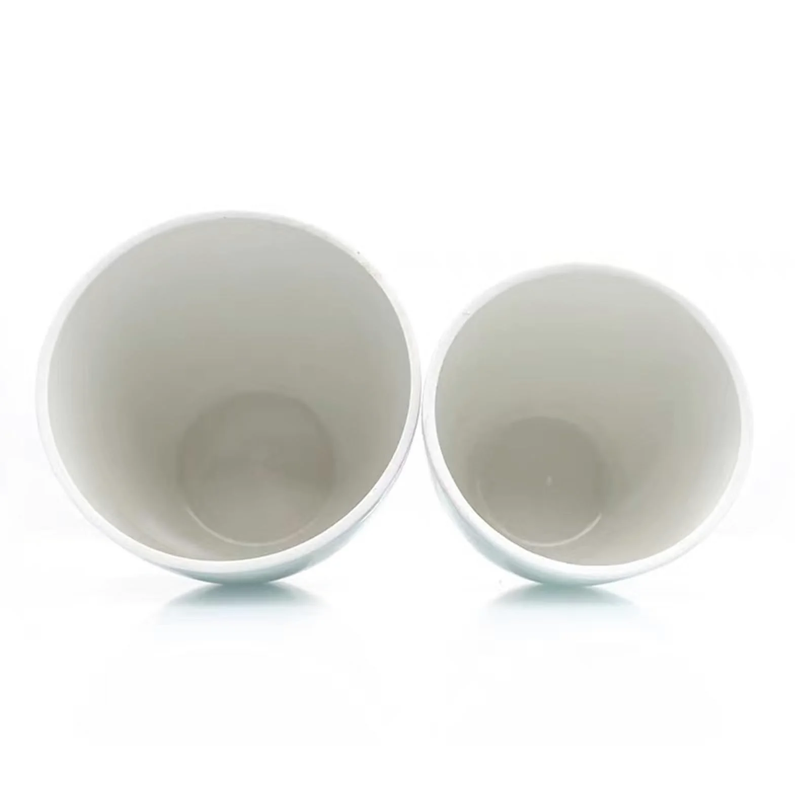 Crisol de cerámica Equipo de Laboratorio Crisol de Porcelana con Tapa - Todos los tamaños Disponibles de 5 ml a 300 ml(20ml 10pcs)