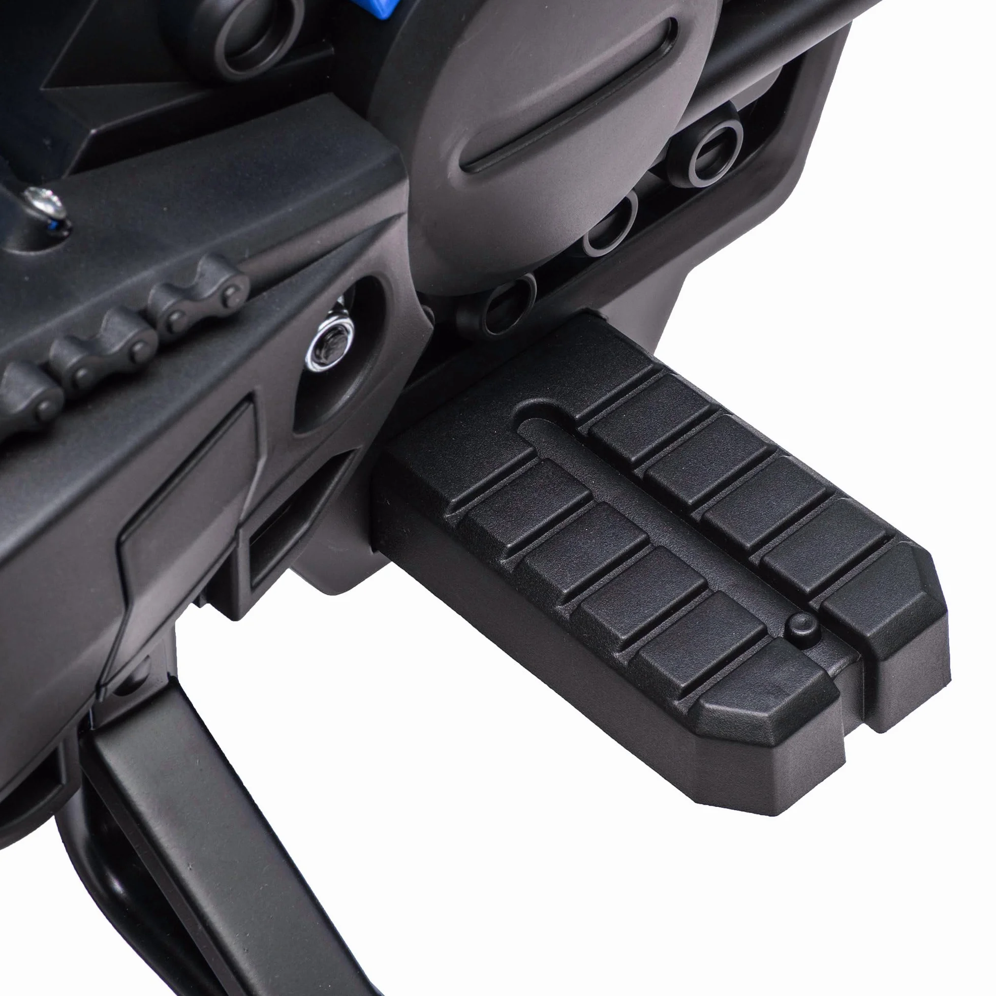 AIYAPLAY Moto Eléctrica para Niños 12V con Ruedas de Entrenamiento Acelerador Bocina Carga 30 kg Azul