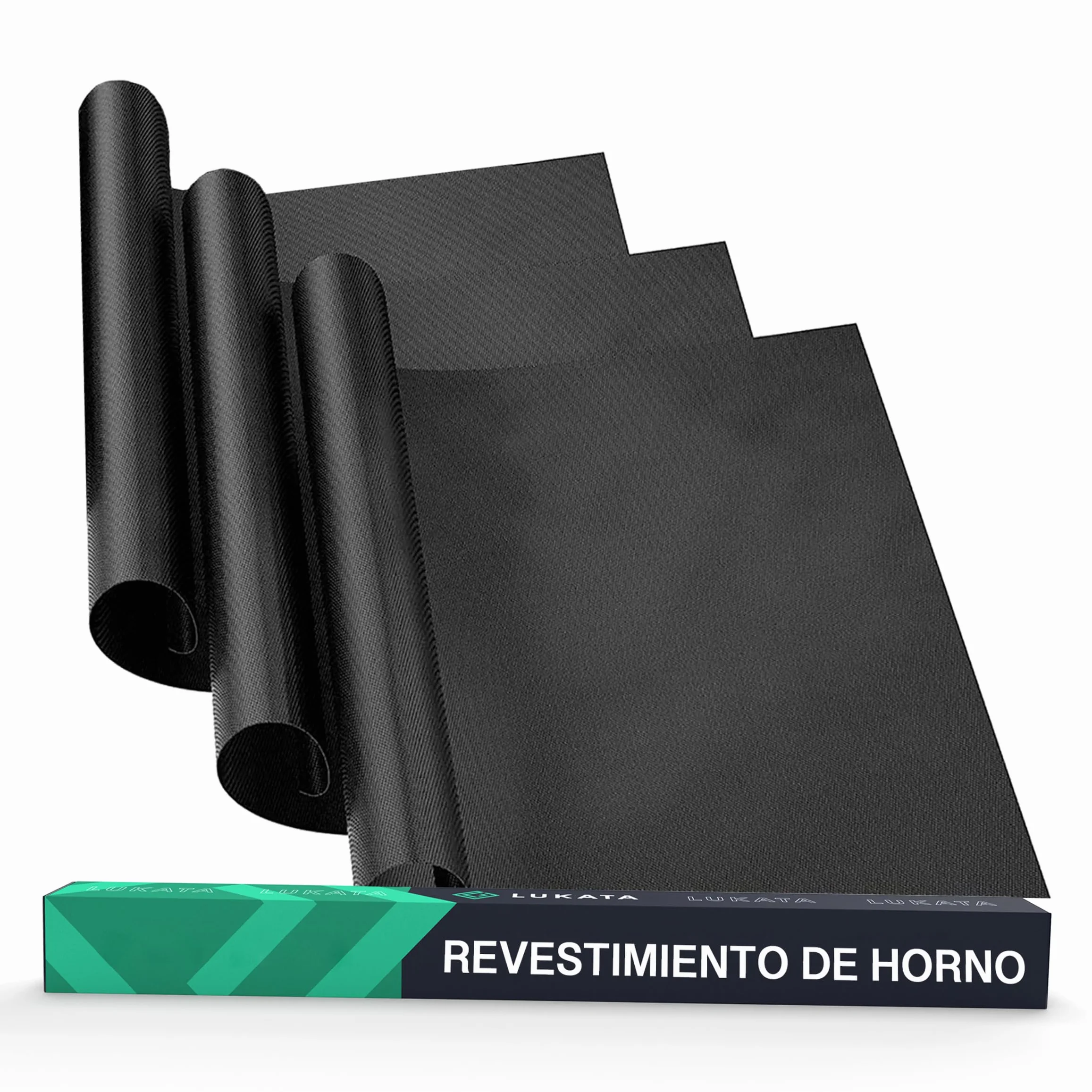 Protectores de Horno antiadherentes Reutilizables 50x40 cm Paquete de 3