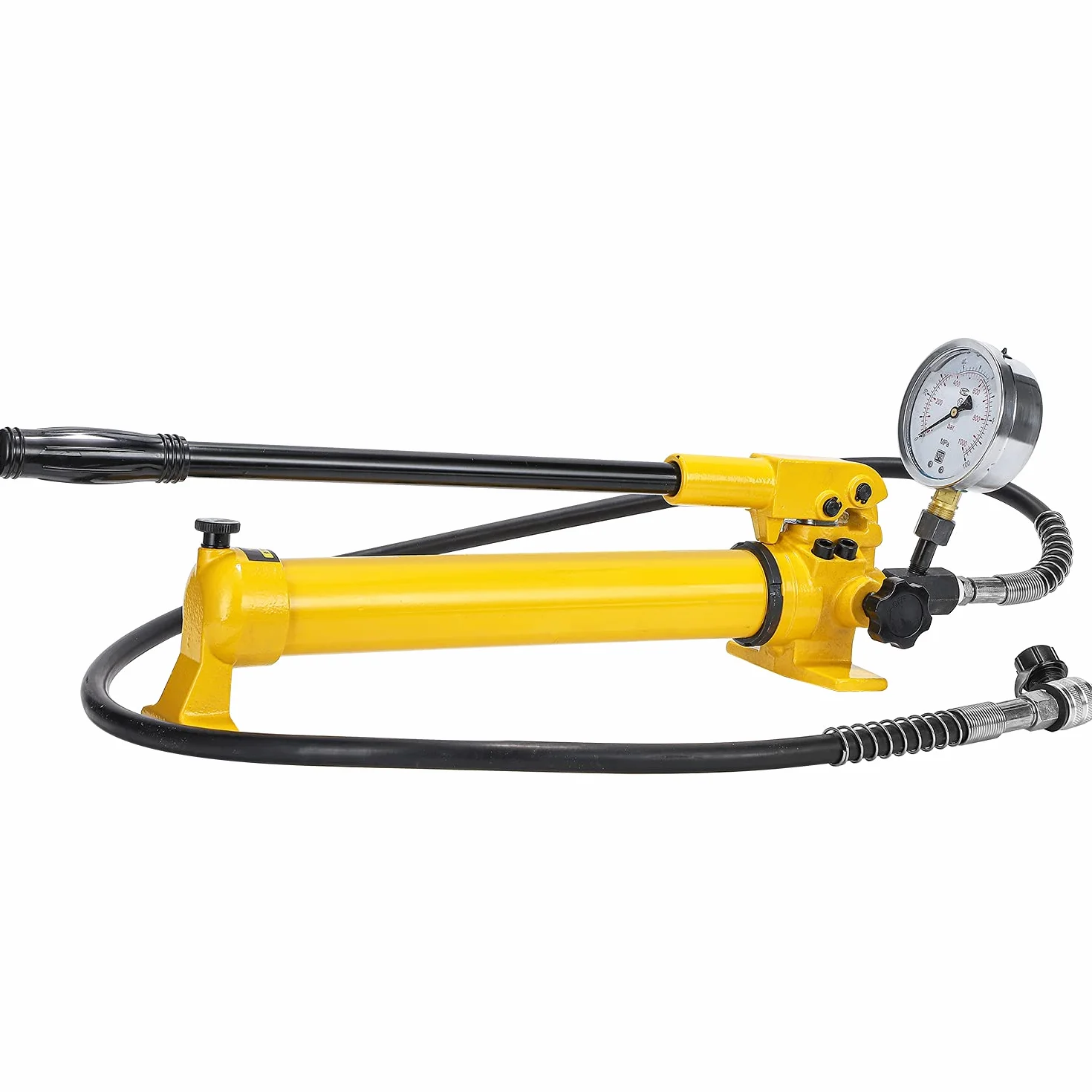 CGOLDENWALL Bomba Hidráulica Manual CP-700 de Alta Presión: 20-700kg/㎝² para Gato Hidráulico, Crimpadora Hidráulica, Herramienta Hidráulica