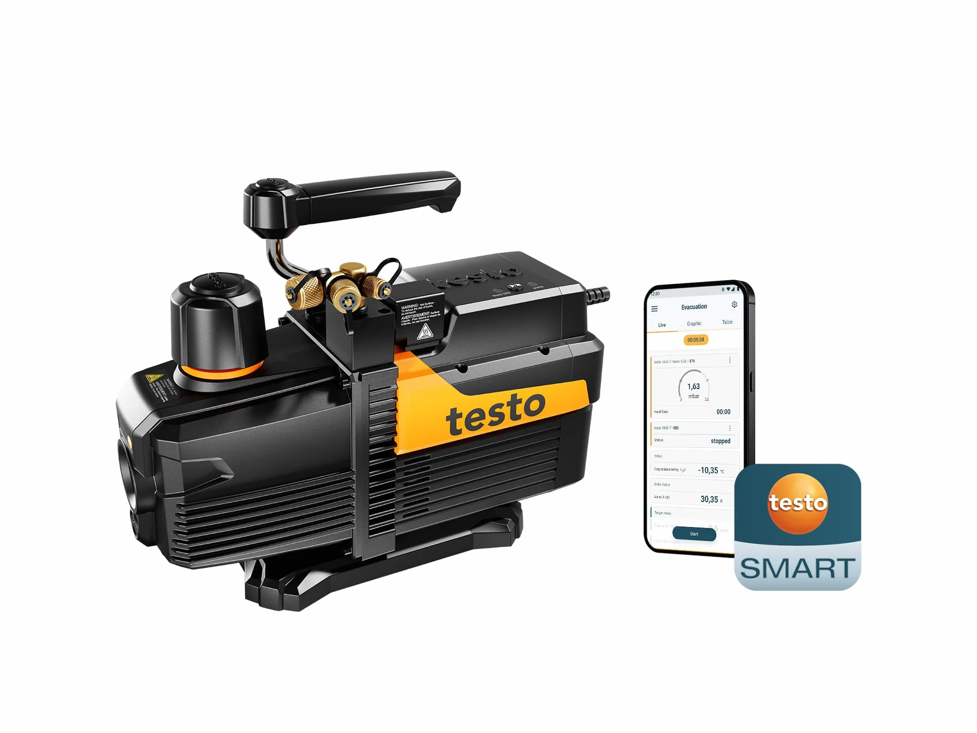 testo 565i Bomba de vacío 198 l/min