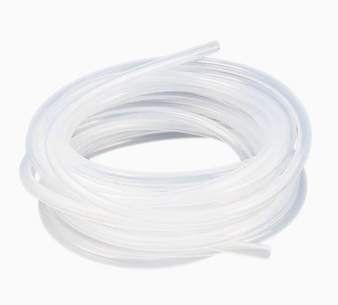 Manguera de tubo de silicona transparente para dispensador de agua, 26 mm de diámetro exterior x 22 mm de diámetro interior x 2 mm de grosor de pared, 3 m de longitud