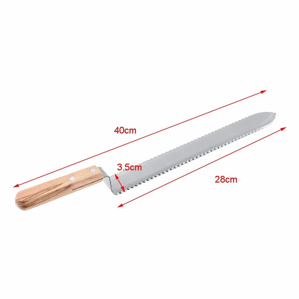 Extractor de Miel, Diseño Dentado de Acero Inoxidable, Cuchillo para Destapar Bricolaje, Extractor de Miel Ultrafino Y Afilado, Raspado de Miel, Apicultura para Apicultor