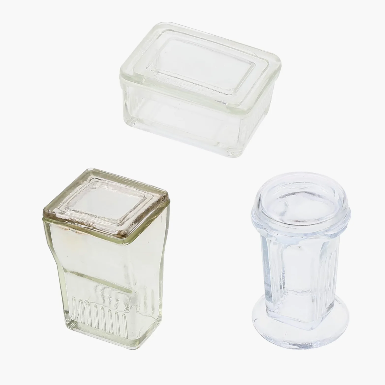 6juegos Botes De Vidrio Para Teñido De Laboratorio De Teñido Transparentes Para Muestras Histológicas y Citológicas