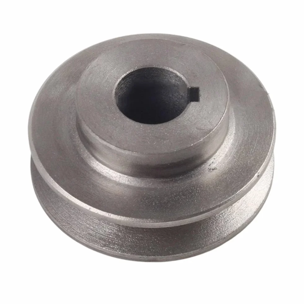 Polea de correa trapezoidal de hierro fundido 20x70 para compresor de aire