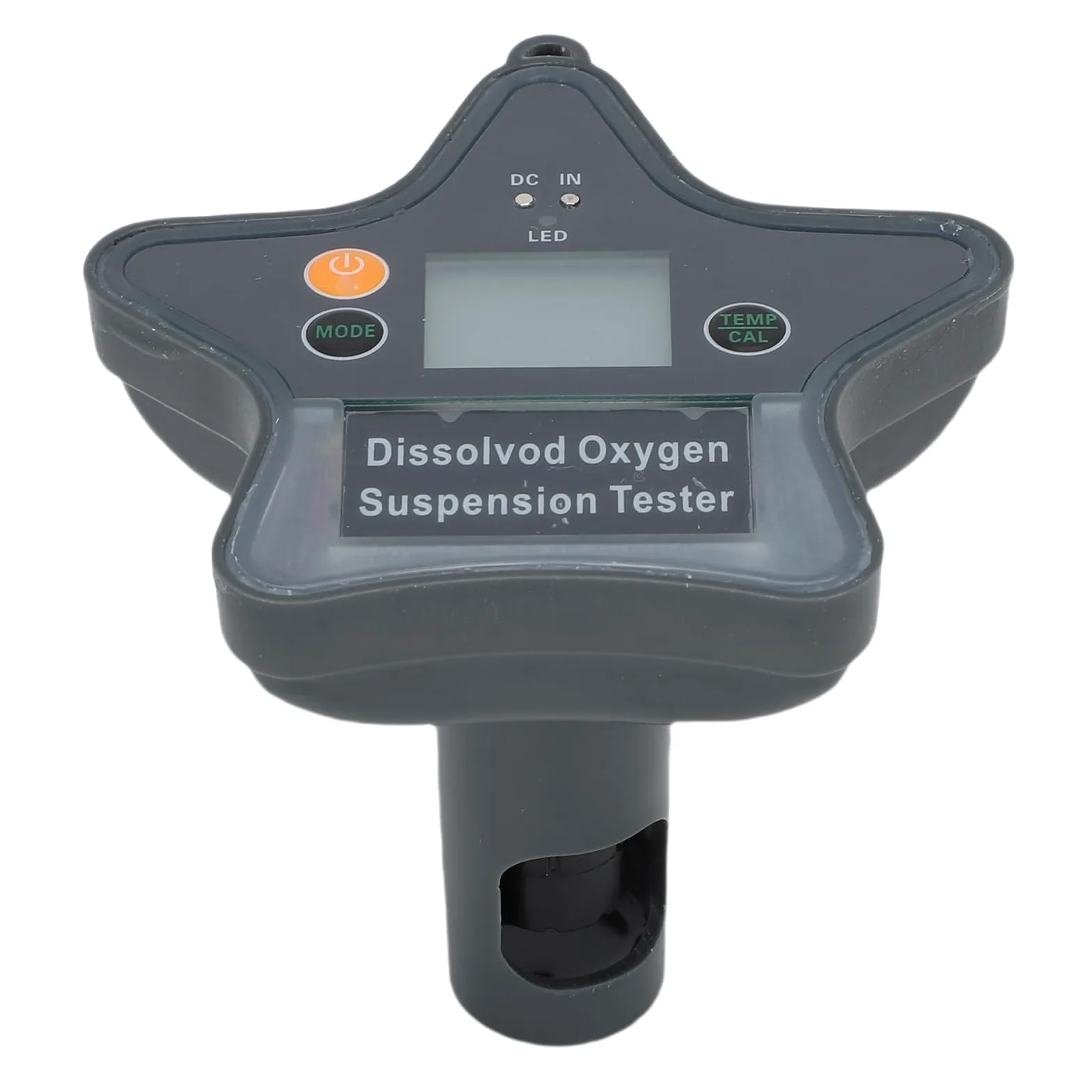 Sxhlseller Probador de Oxígeno Disuelto Bluetooth, Monitor Multiparámetro Impermeable de Calidad del Agua para Hidroponía y Acuarios con Exportación de Datos de Teléfonos Inteligentes en Tiempo Real
