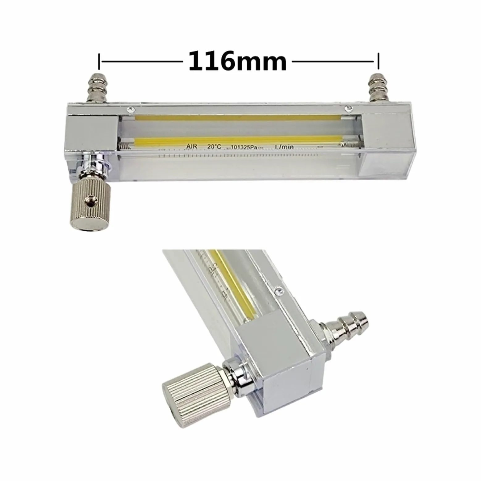 Caudalímetro de rotor LZB3-10WB Caudalímetro de flotador de aire(30-300ml/min)