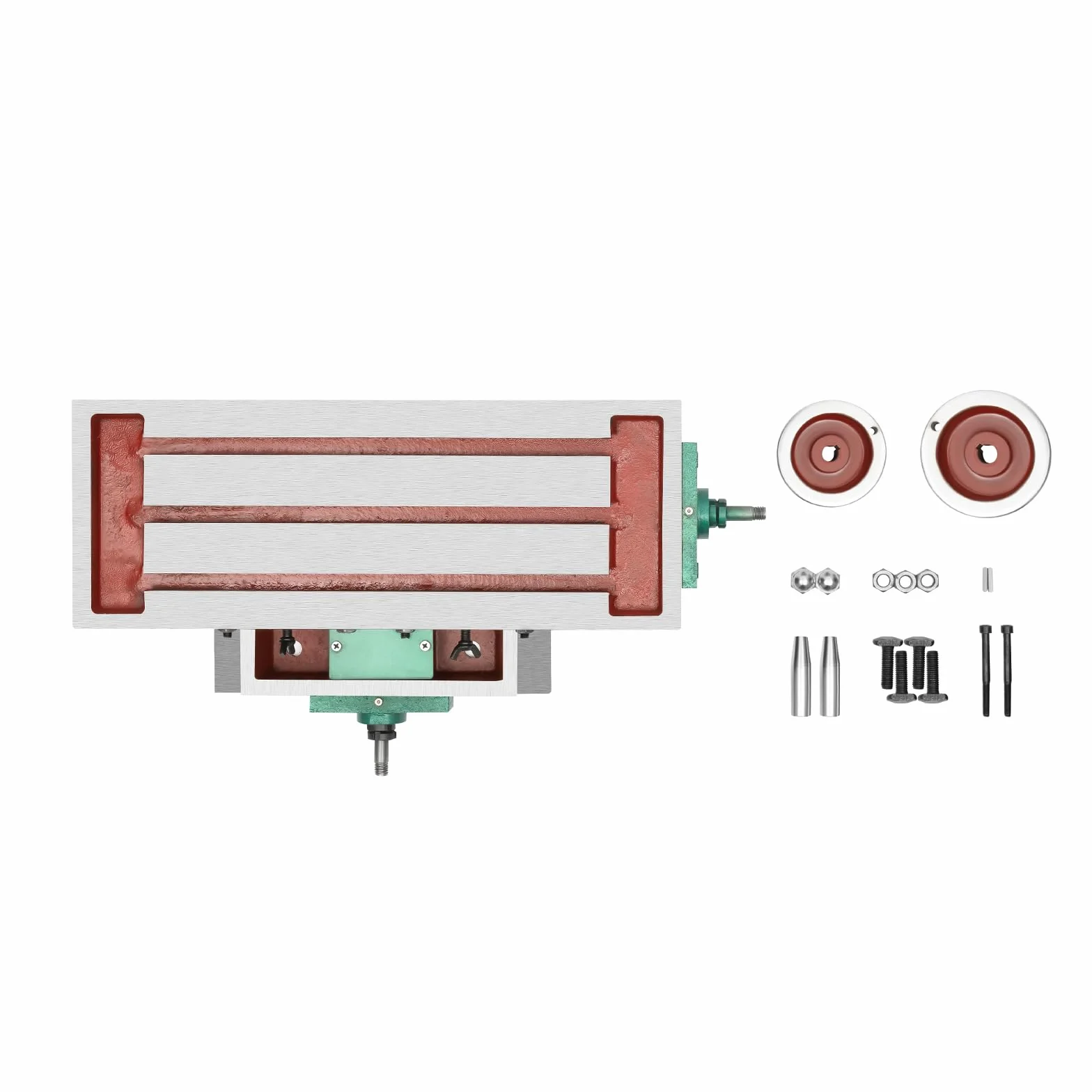 Mini fresadora de mesa de trabajo, mesa cruzada, fresadora, mesa de coordenadas, barra de taladro, multifunción, cruz colgante, taladro, torno, fresadora multifunción, 450 mm x 170 mm
