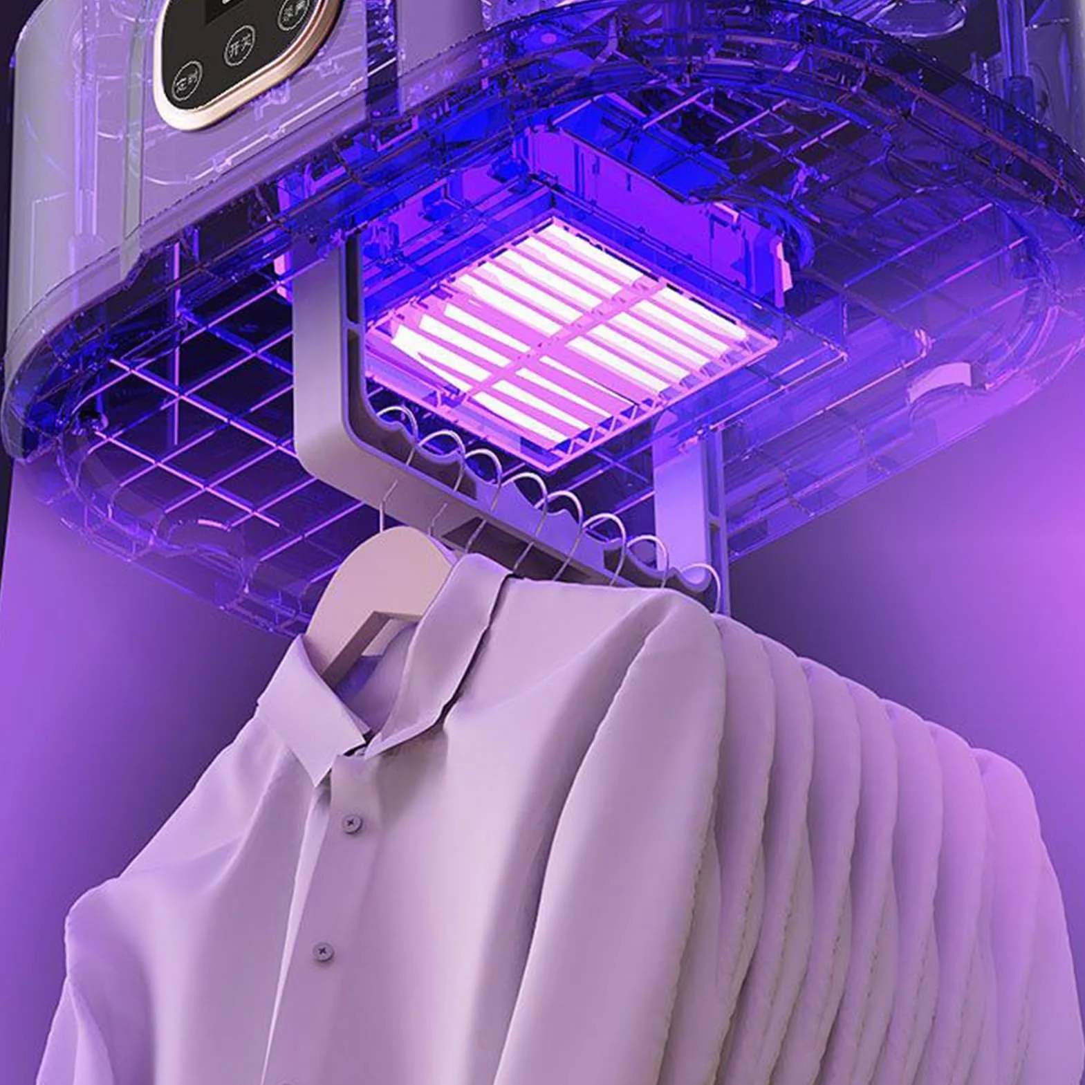 Secadora Portátil Eléctrica Pequeña para Viaje Chaqueta Camisa Pantalón