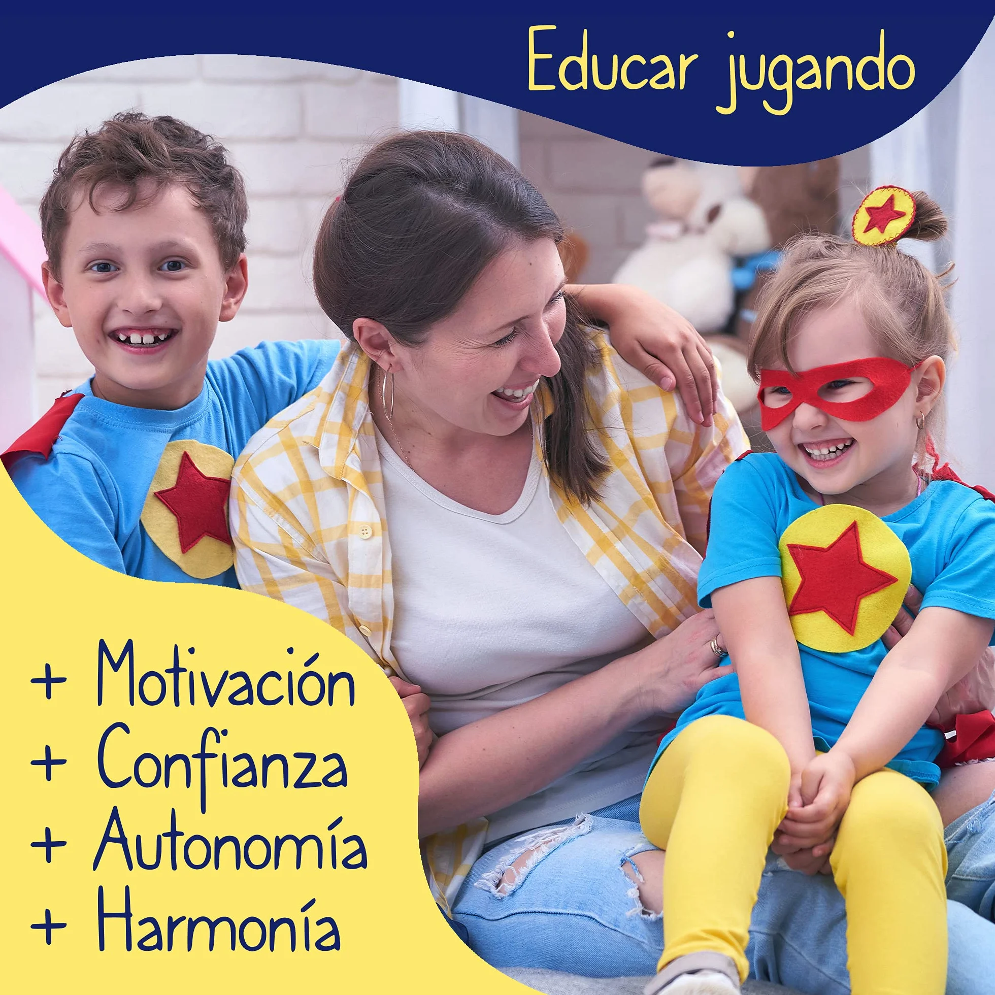 Tabla de Recompensas para Niños en Español - Calendario Semanal Infantil Educativo por Misiones: Superhéroes al Rescate de Estrellas