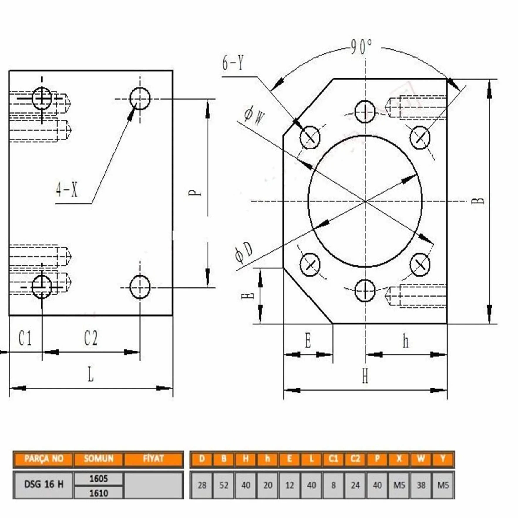 SFU1605 Husillo de bolas de 1200 mm con deflector de metal + tuerca de volante BK12/BF12 rodamiento de soporte final + carcasa de tuerca de husillo de bolas + acoplamiento de 6,35 x 10 mm para