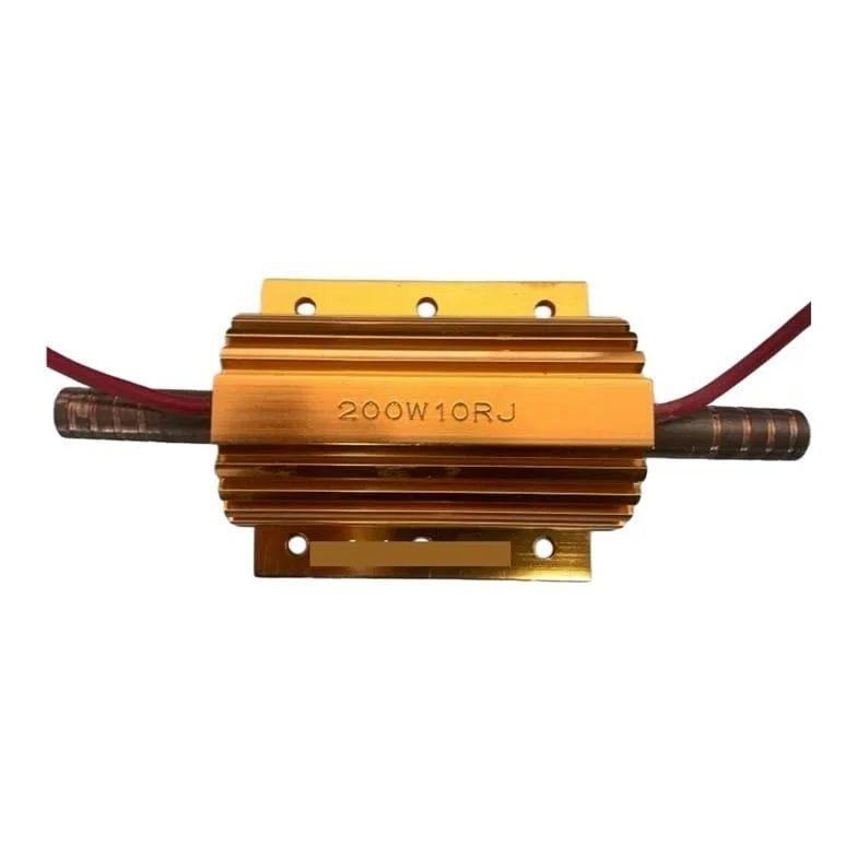 Resistencia refrigerada por Agua, 150 W, 10 ohmios, for Horno de frecuencia Intermedia, sin inducción, con Carcasa Aluminio