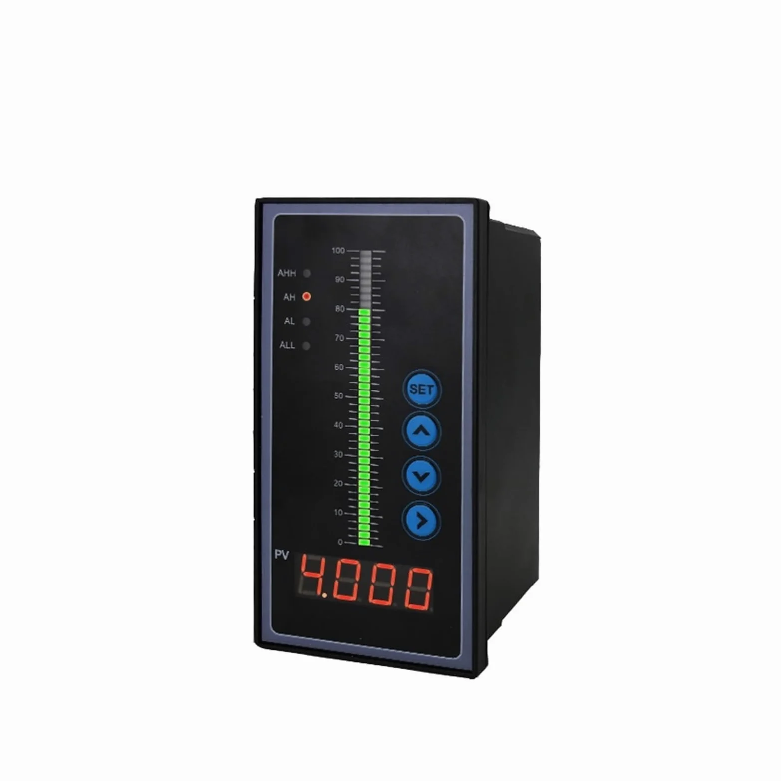 Transmisor de Nivel de Tanque de Combustible y Aceite, medidor de monitoreo de 0-5V, Sensor de Nivel de Agua de Lluvia Sucia, transmisor de líquido de presión de 50m(Display Controller)