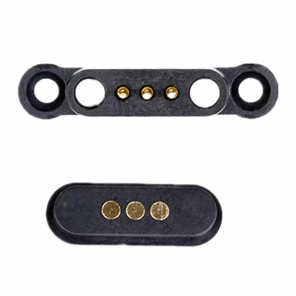 Conectores Magnéticos Pogo de 3 Posiciones, Imanes de Cuadrícula de 2,3 mm, 5 Pares Macho y Hembra