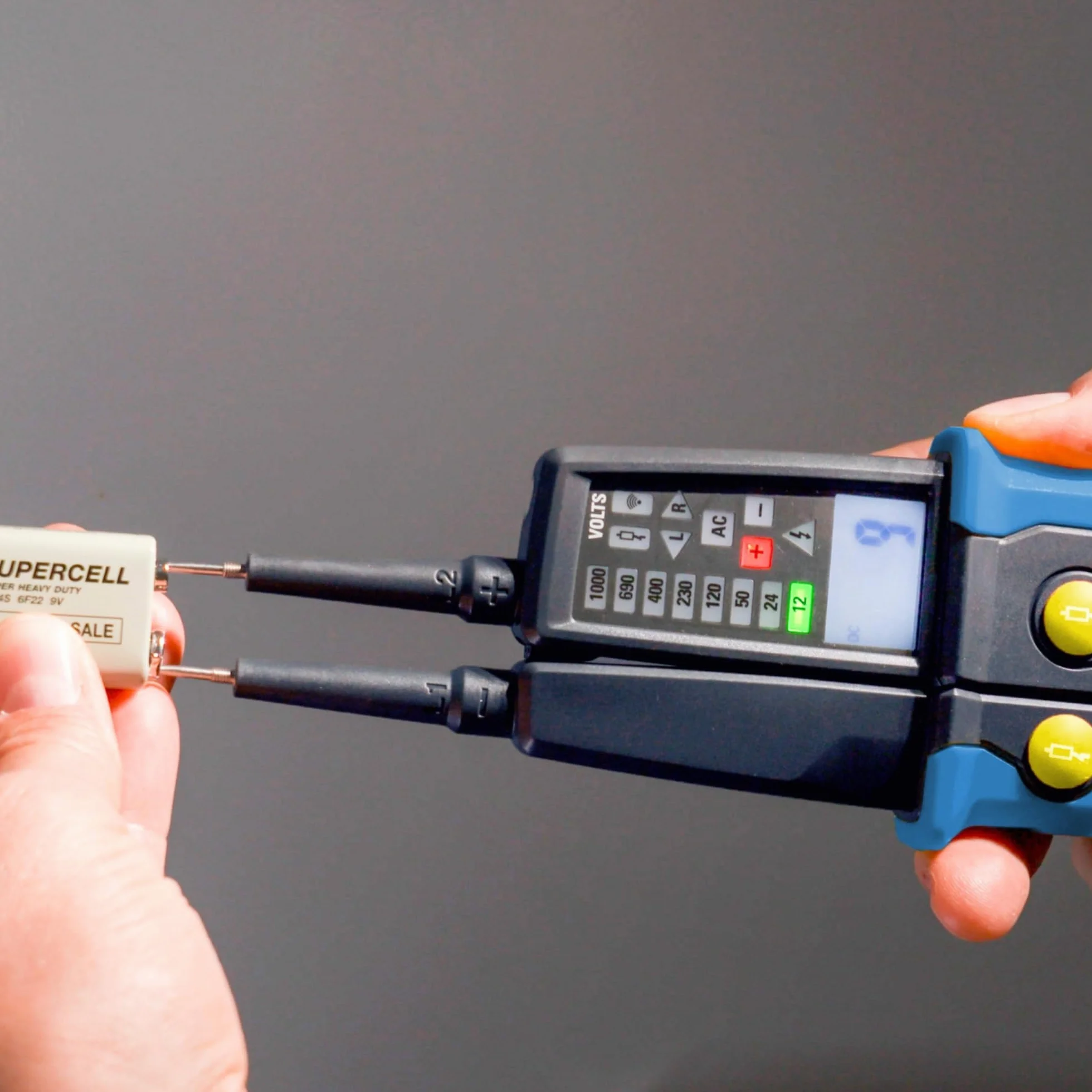 PAN - Detector de tensión con pantalla LED y LCD (1000 V)