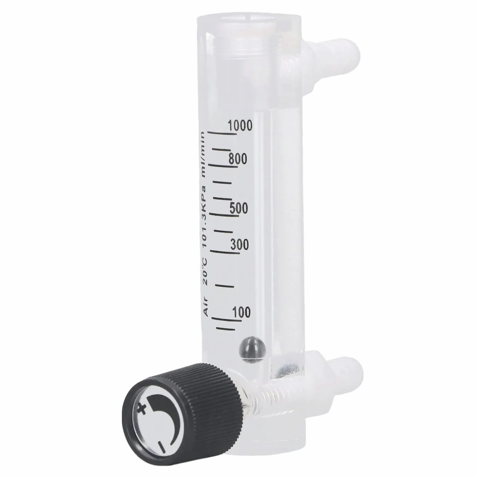 Medidor de flujo de gas de panel, medidor de flujo de gas, medidor de flujo de aire ajustable, control de medición de panel, 100-1000 ml/min