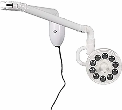 Lámpara de exploración médica Dental LED Colgante Lámpara de exploración médica de Techo 30 W Lámpara de exploración quirúrgica para cirugía estética y plástica, clínicas dentales, ORL