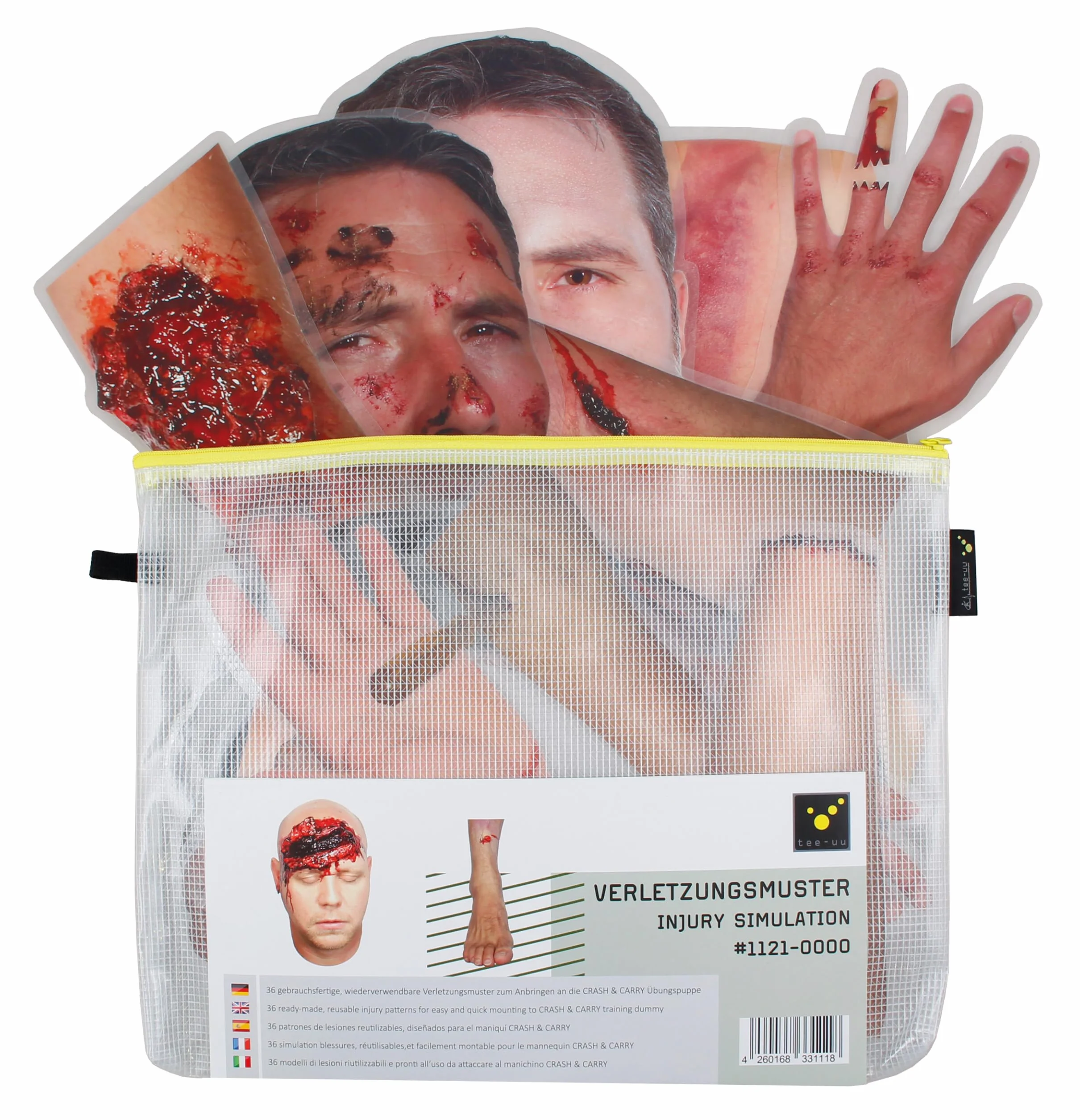 tee-uu Set DE HERIDAS LAMINADAS